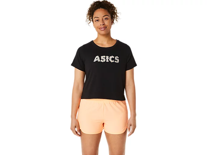WOMEN'S ASICS DAISY CROP SHORT SLEEVE TOP