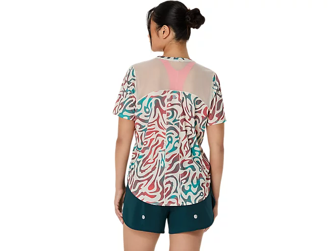 ROAD ALL OVER PRINT SHORT SLEEVE TOP - 图片 2