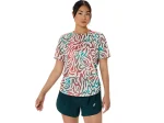ROAD ALL OVER PRINT SHORT SLEEVE TOP